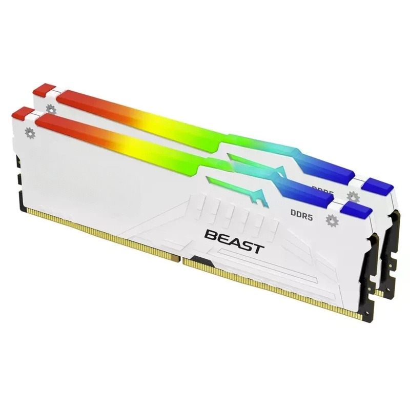 Kingston FURY White RGB 32G(2x - 64Gb Ddr5 6000Mhz Cl30 2X32Gb Desktop incelemesi ve fiyatı
